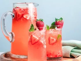 Quench Your Thirst with a Unique Twist: Strawberry Ginger Lemonade Recipe