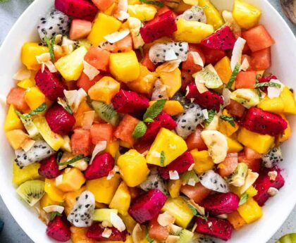 Elevate Your Snacking Game with This Refreshing and Healthy Fruit Chaat Recipe