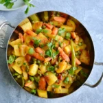 Flavorful and Nutritious: A Unique Carrot, Potato, and Peas Curry Recipe