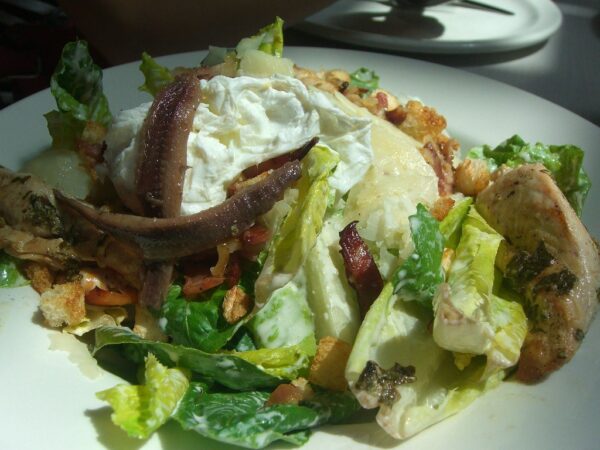 Caesar Salad Recipe with Homemade Dressing and Crunchy Croutons